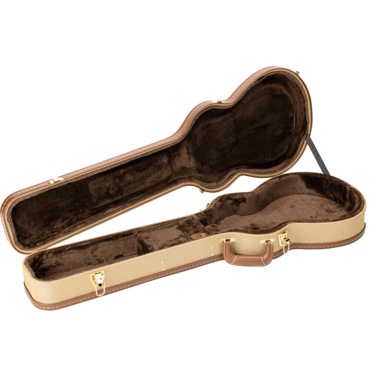 Gretsch Tweed Hardshell Guitar Case for G2220 Jr Jet Basses and G5260 and G5260T Jet Baritones Gretsch Tweed Hardshell Guitar Case for G2220 Jr Jet Basses and G5260 and G5260T Jet Baritones